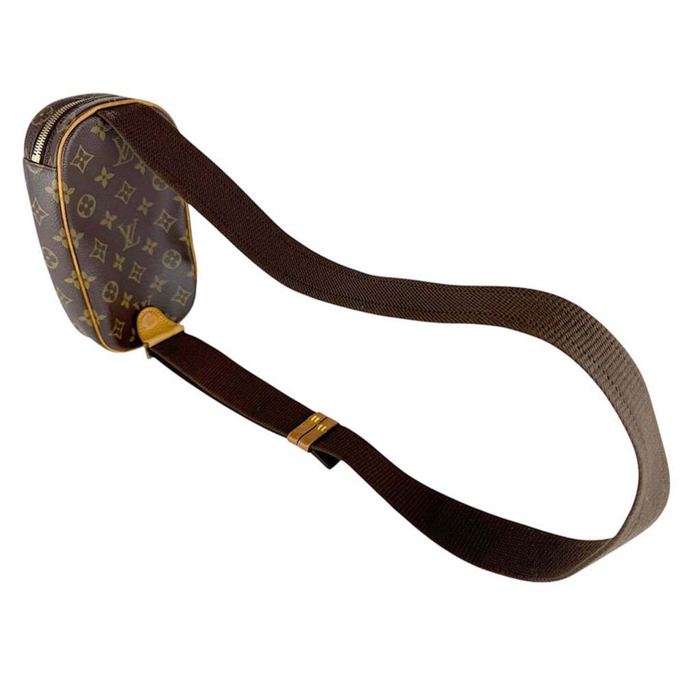LOUIS VUITTON Brown Monogram Canvas Pochette Hobo Bag - Picture 10 of 13